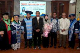 Hadiri Promosi Doktor Sekda Kolaka Utara, IAS Apresiasi Riset Penguatan Agribisnis Kakao