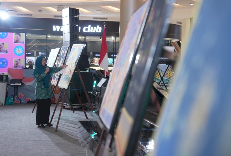 Hari Kedua Pameran UMKM dan Jambore TP PKK Makassar Meriah, Melinda Aksa Dorong Kreativitas Kader