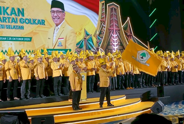 Resmi Pimpin Golkar Sulsel, Ilham Arief Sirajuddin Pasang Target Konsolidasi Rampung 2027