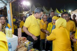 Menteri UMKM Maman Abdurrahman Apresiasi Pasar Rakyat Golkar Sulsel