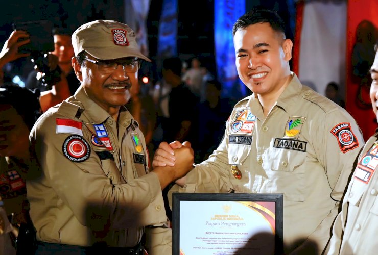 Jambore Tagana se-Sulsel, Gus Ipul Dorong Peningkatan Keterampilan Relawan Bencana
