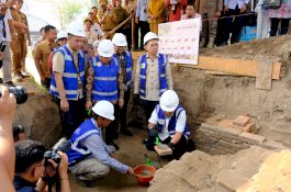 Plt Bupati Gowa Darmawangsyah Dukung Revitalisasi Benteng Somba Opu Sepanjang 600 Meter