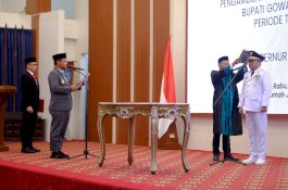 Resmi Dilantik Jadi Bupati Gowa, Darmawangsyah Prioritaskan Utang Daerah dan Program Pembangunan