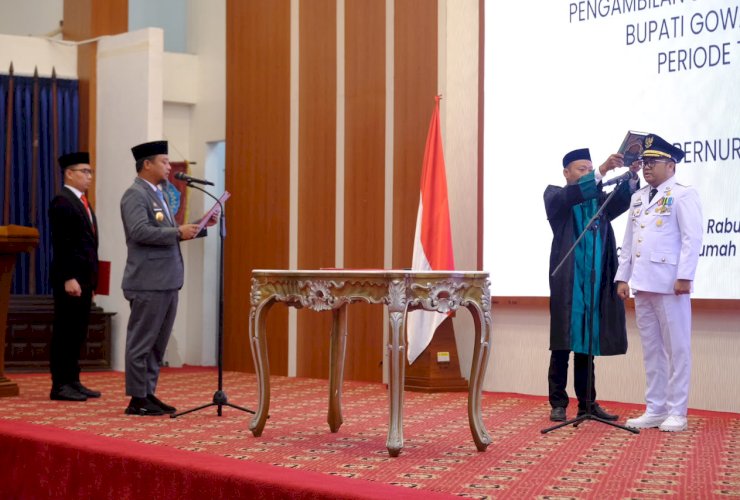 Resmi Dilantik Jadi Bupati Gowa, Darmawangsyah Prioritaskan Utang Daerah dan Program Pembangunan