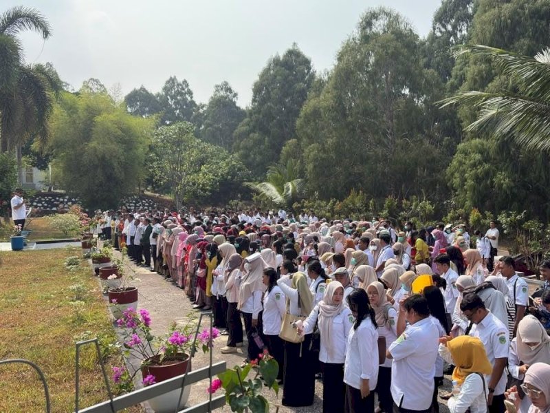 Sebanyak 609 Pegawai Pemerintah dengan Perjanjian Kerja (PPPK) Paruh Waktu di Kabupaten Luwu Timur mengikuti evaluasi kinerja dan disiplin serta penandatanganan perjanjian kerja yang digelar oleh Badan Kepegawaian dan Pengembangan Sumber Daya Manusia (BKPSDM) Kabupaten Luwu Timur di Kantor BKPSDM, Rabu (28/10/2026). @Jejakfakta/dok. Humas Pemkab Lutim